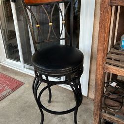 3 Black Stools