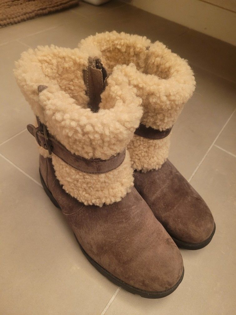 Ugg Faux Fur Lined Boots