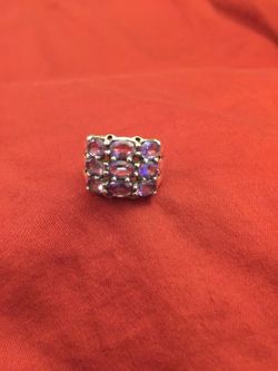 Size 7 silver ring