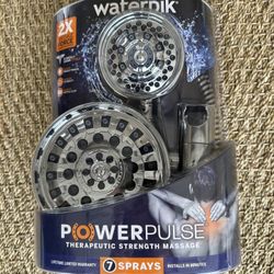 Waterpik- power pulse 2 in 1 shower head
