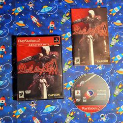 Devil May Cry Sony PlayStation 2 PS2 Complete CIB 