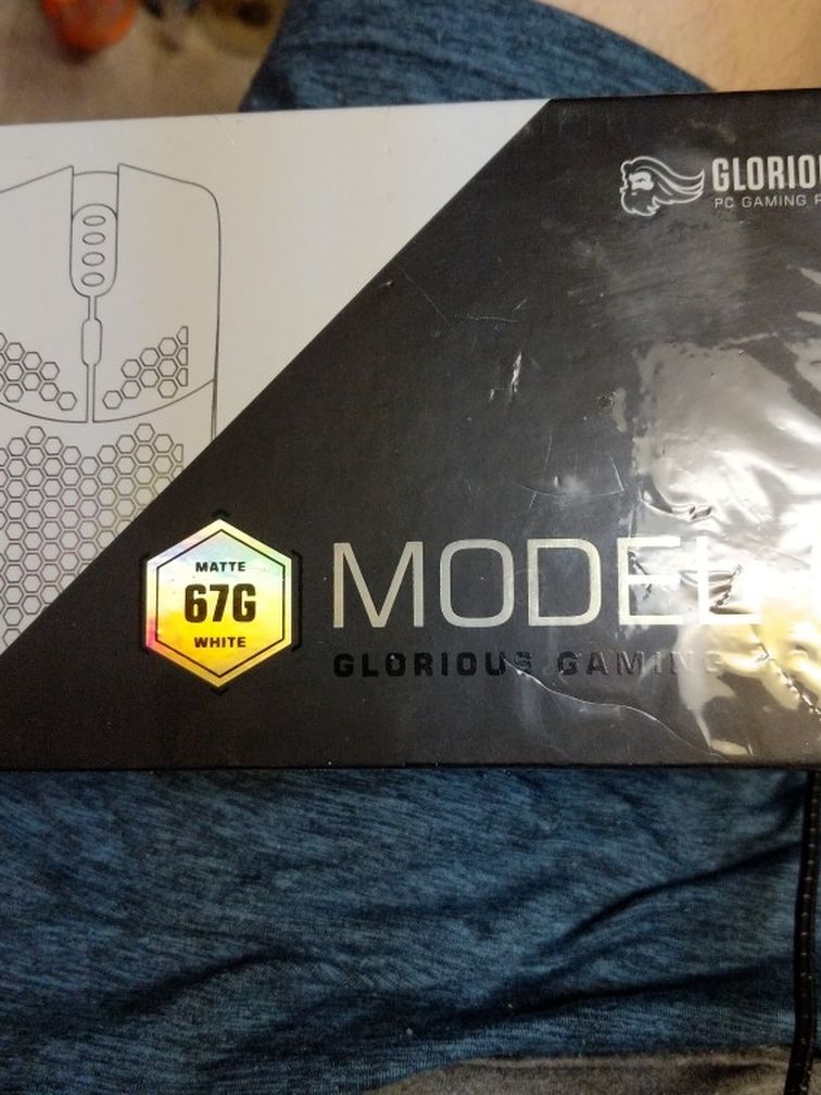 Glorious Model O Premium RBG Gaming Mouse Matte White