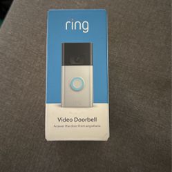 Ring Video doorbell 