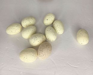 Speckled Faux Farmhouse Eggs Easter Decor Brown Eggs and Cream Eggs Jo-Ann