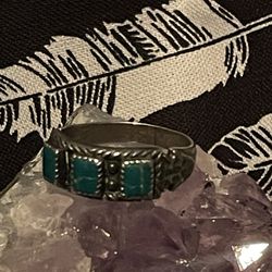 Navajo Turquoise Ring 