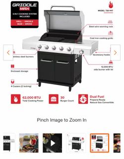 BRAND NEW IN BOX PROPANE GAS BBQ GRILL