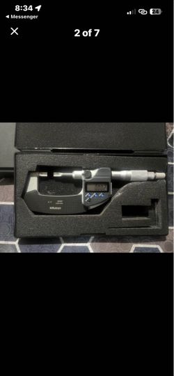 Mitutoyo 422-360-30 Digital Blade Micrometer 0-1” / 0-25mm
