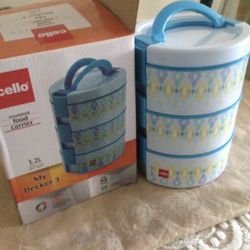 Cello Insulated 3 Decker Box Brand New