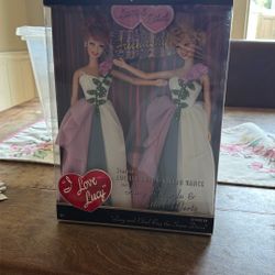 I Love Lucy And Ethel Buy The Same Dress Barbie New In Box 