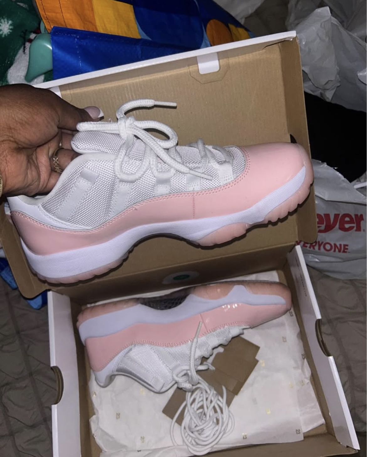 Pink 11s Jordan’s Women