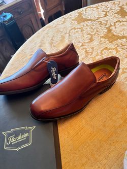 Florsheim Men’s leather slide on dress shoes