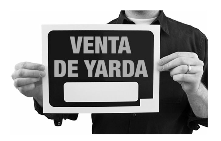 Venta De Yarda! 7/13 @ 8am