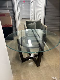 Glass Table and Chairs