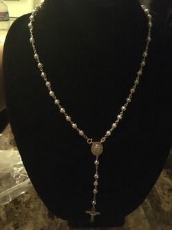 Rosario de plata