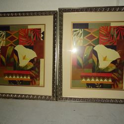 2 big Modern pictures