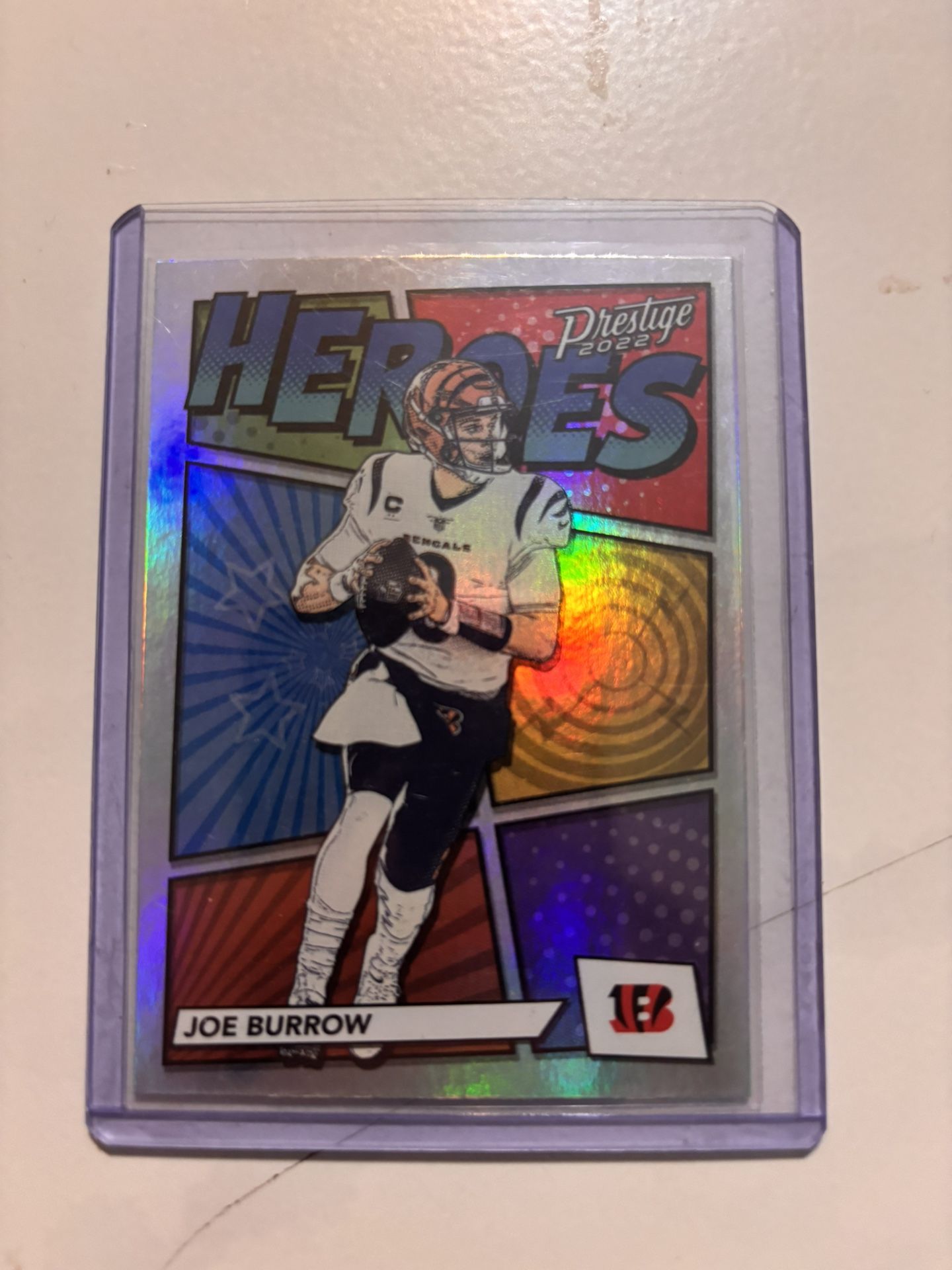2022 Panini Prestige - Heroes Joe Burrow #H-2