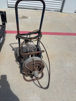 Electric Drain Snake Cleaning Machine