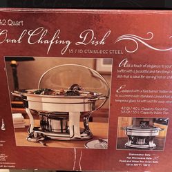 Costco 4.2l Mirror Finish Stainless Steel Chafing Dish