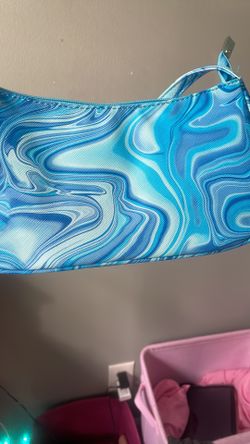 Blue And White Shoulder Bag