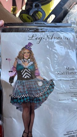 Plus size mad hatter costume