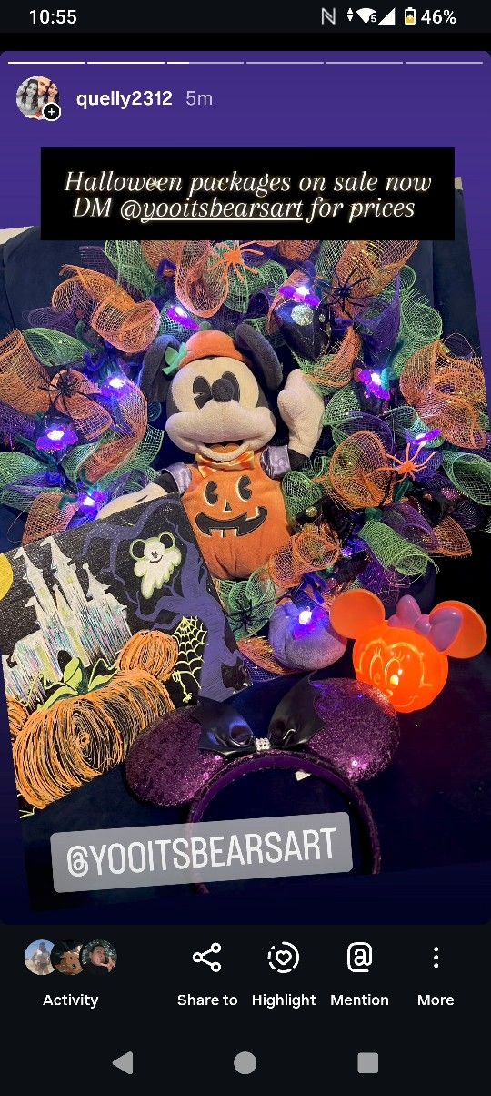 Mickey Mouse Halloween Package