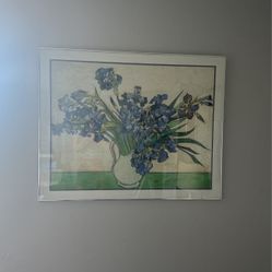 Van Gough Flowers Framed Print
