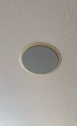 4 Flush mount Ceiling or Wall Speakers
