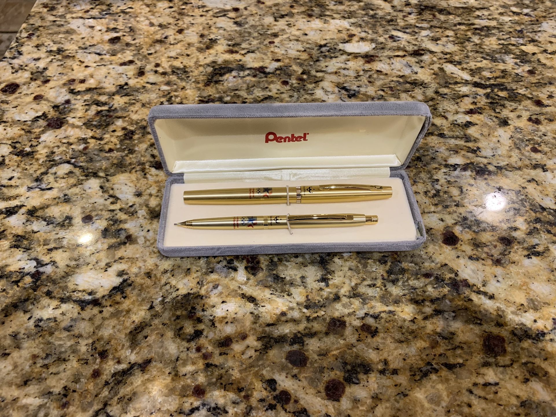 1984 Los Angeles Olympics Pen/Pencil Set - Unused