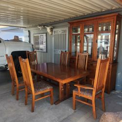 Bassett dining table china hatch