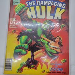 Marvel Comics The Rampaging Hulk #8 Versus The Mighty Avengers Thor Iron Man Ant-Man