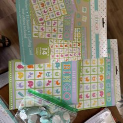 Baby  Boy Shower Games And More! $10