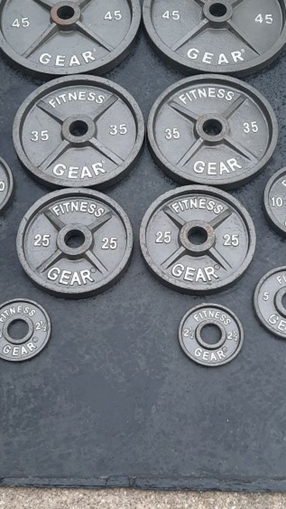 Weight Plates Olympic Set