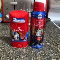 Old Spice Man of Tomorrow “Superman” Pair-2 Items!($17.96+ Value)