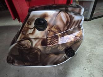 Custom Airbrushed Auto-Darkening Welding Helmet