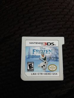 Frozen Nintendo 3ds