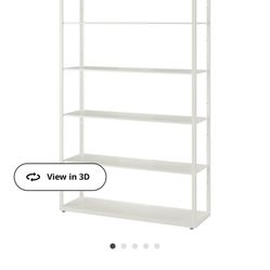Ikea white bookshelf 