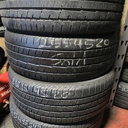 255/45/20 Continental Set Of Used