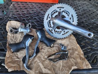 Shimano 105 5600/5603 Triple 3x10 Groupset 170MM crank GS med cage