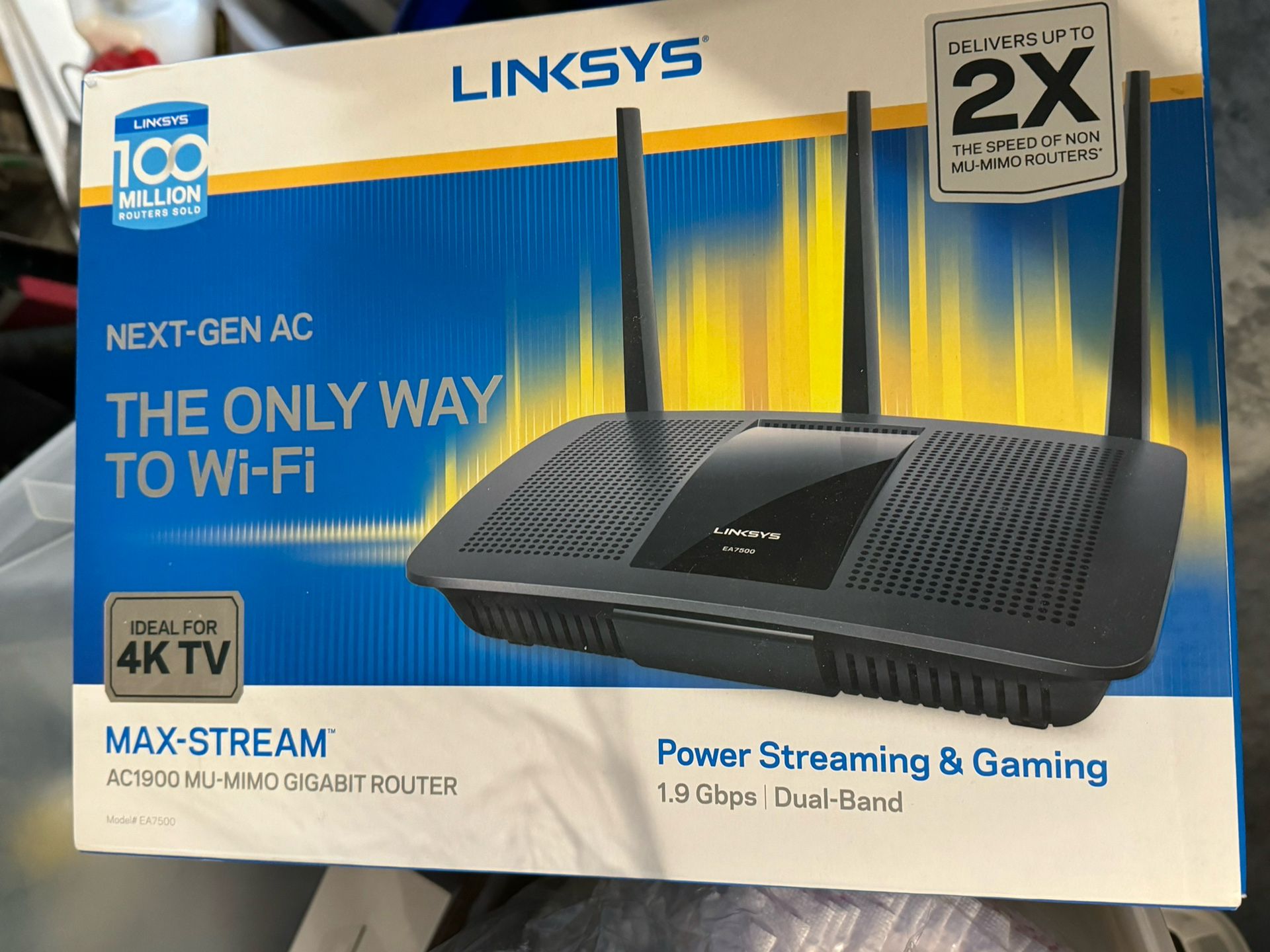 Linksys router