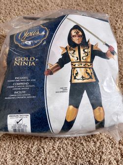 Gold Ninja costume