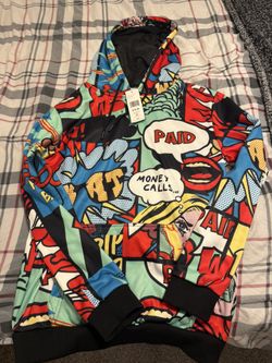 Reason Money Talks Hoodie Size M NWT