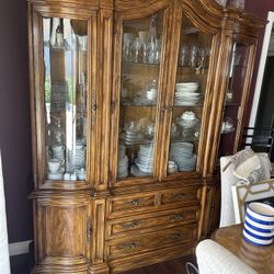 Wood China Cabinet
