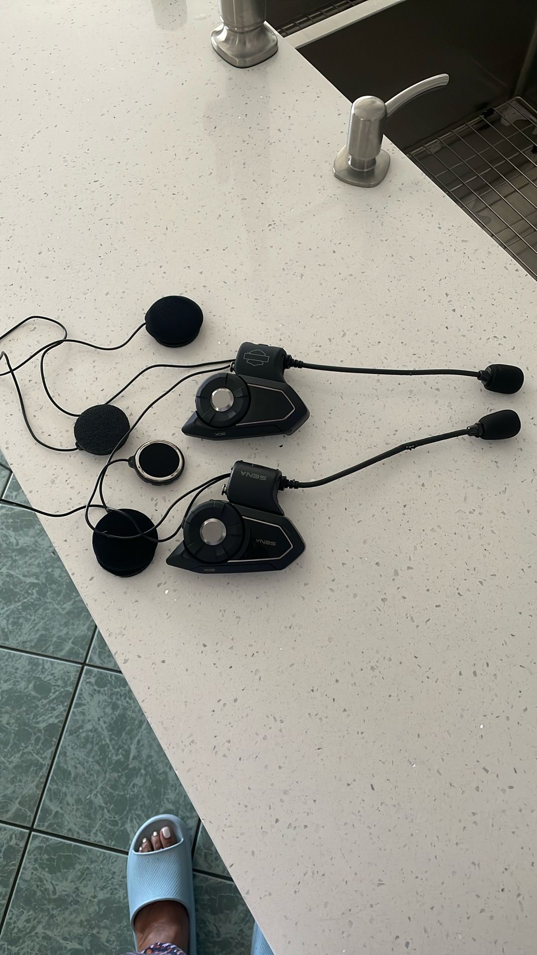 Harley Davidson Motorcycle Headsets For Helmets.