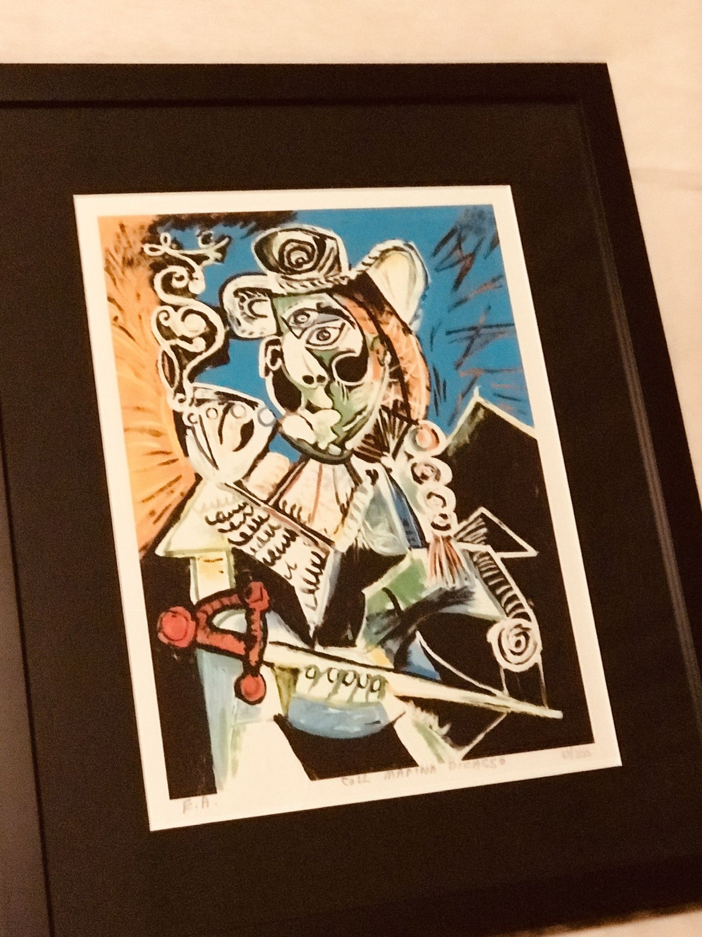 Picasso lithograph. $325