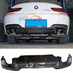 Carbon Fiber Rear Diffuser Single exhaust BMW F06 F12 F13 M Sport