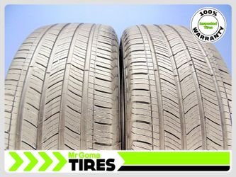 SET OF 2 MICHELIN PRIMACY A/S 235/55R19 USED TIRES 6.4/32 TREAD 101V 2355519