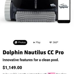 Dolphin Natilus Cc Pro Swimming Pool Cleaner 