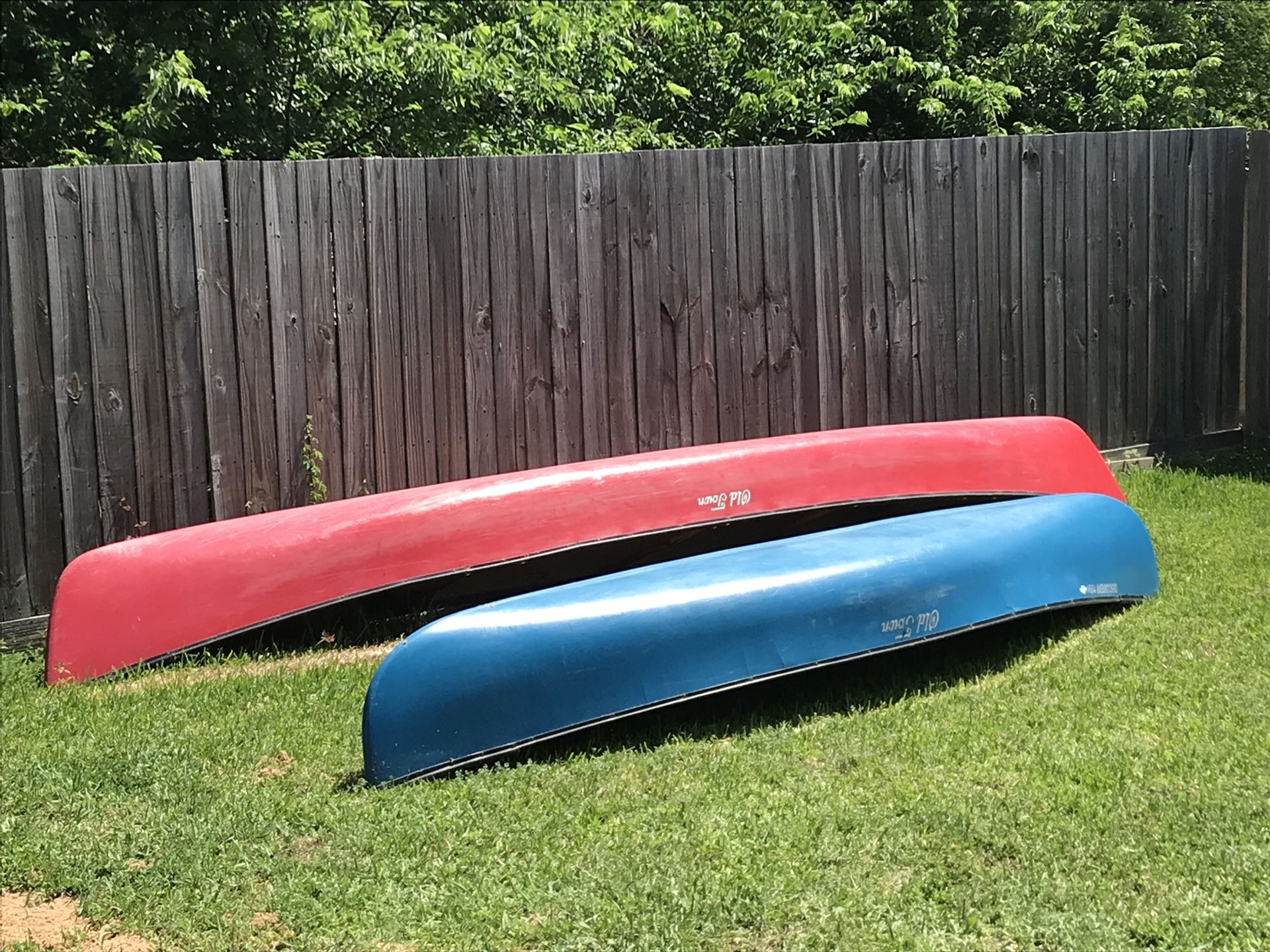 Old Town Discovery 175 and 119 Canoe