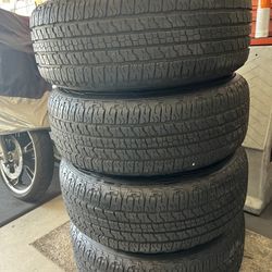 DODGE RAM 1500 HEMI  GOODYEAR TIRES WITH RIMS  275/65/18 6 LUGS