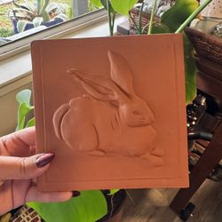 Rabbit Terracota Wall Decor 